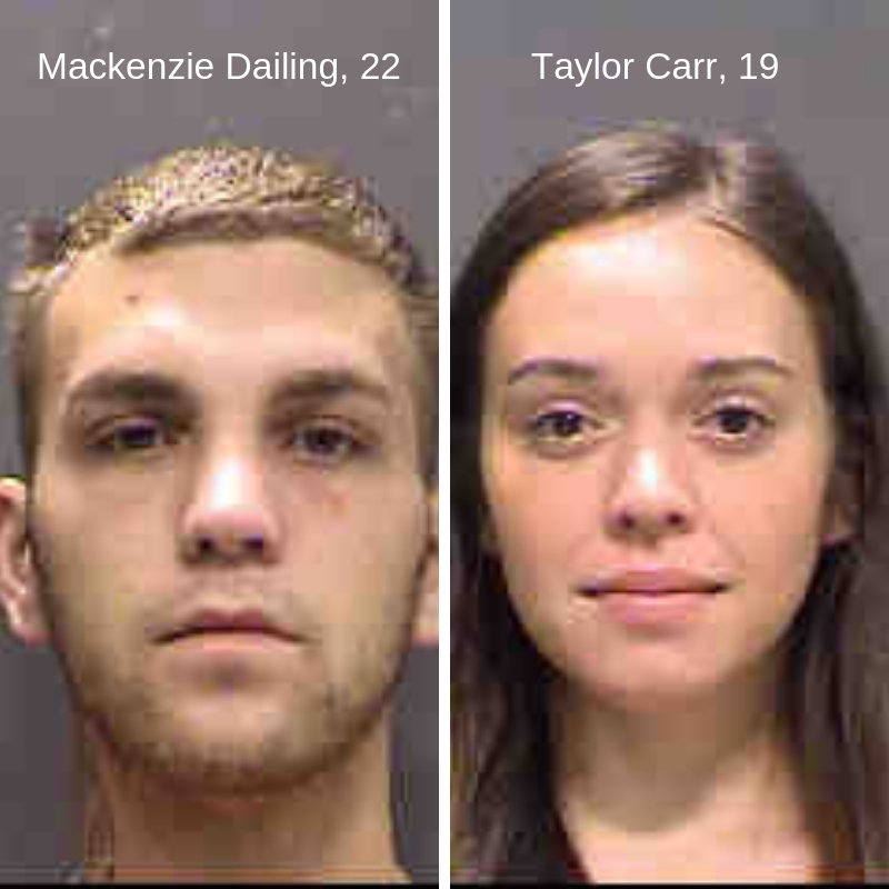 Carr & Dailing Booking Photos