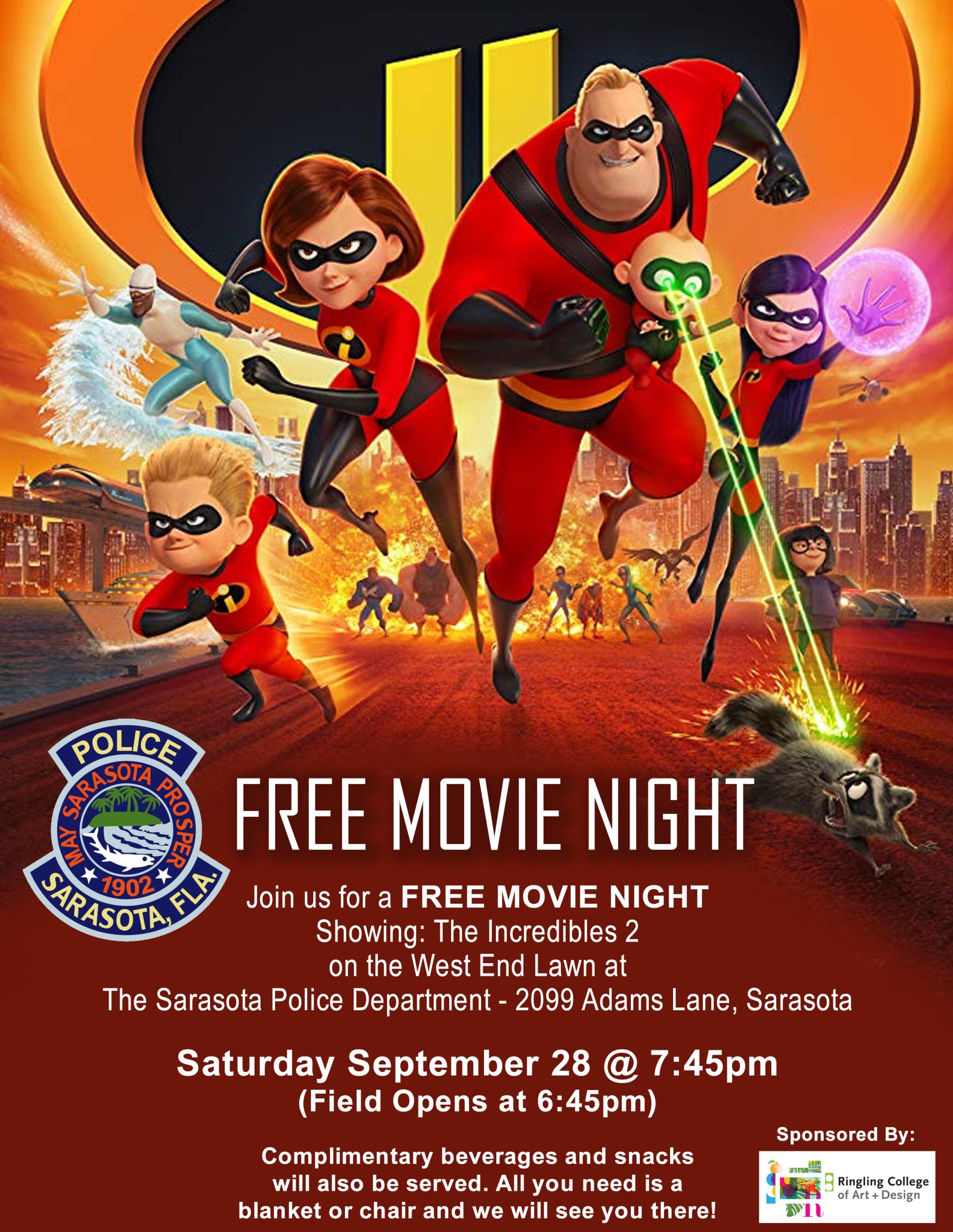 ‘Blue + You’ Movie Night September 28, 2019